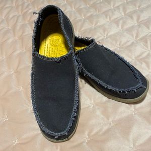 Crocs Navy Blue Slip On Canvas Men’s Size 11